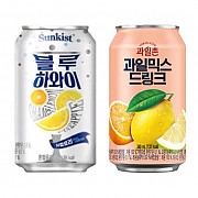 과일믹스드링크(뚱)340ml캔(해태)[구.블루하와이]