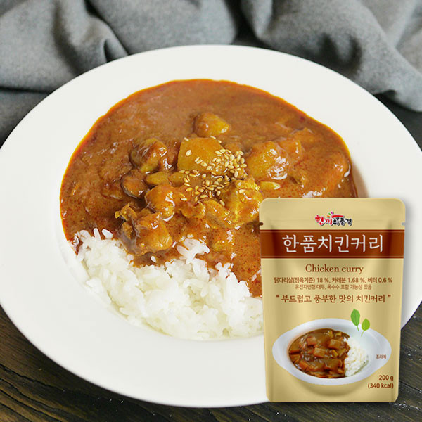 ●한품-(상온)치킨커리덮밥소스200g