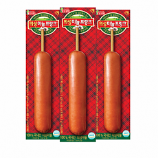 ●마늘후랑크(롯데햄)
