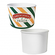 ●한품-종이용기1000cc[25입]