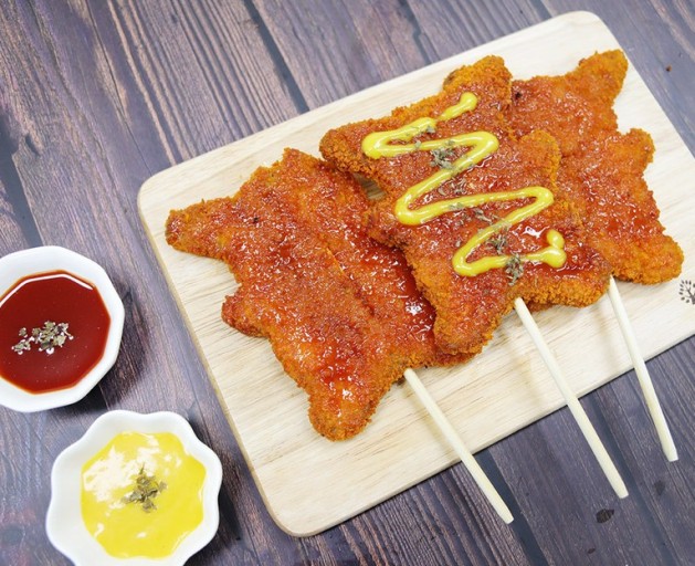 ▷피카츄돈까스(맘모스식품)