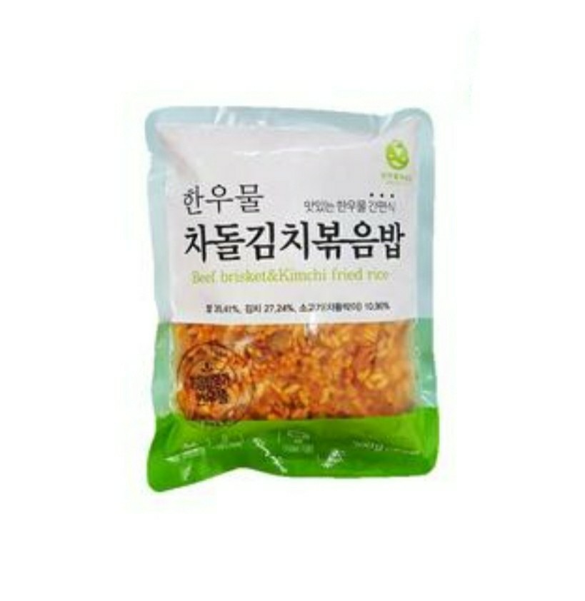 ▷한우물-차돌김치볶음밥300g