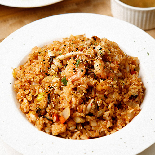 ▷한우물-해물볶음밥300g