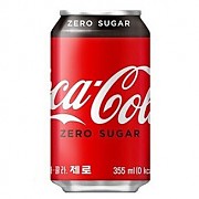 **제로**코카콜라(뚱)355ml캔(업소용)코카