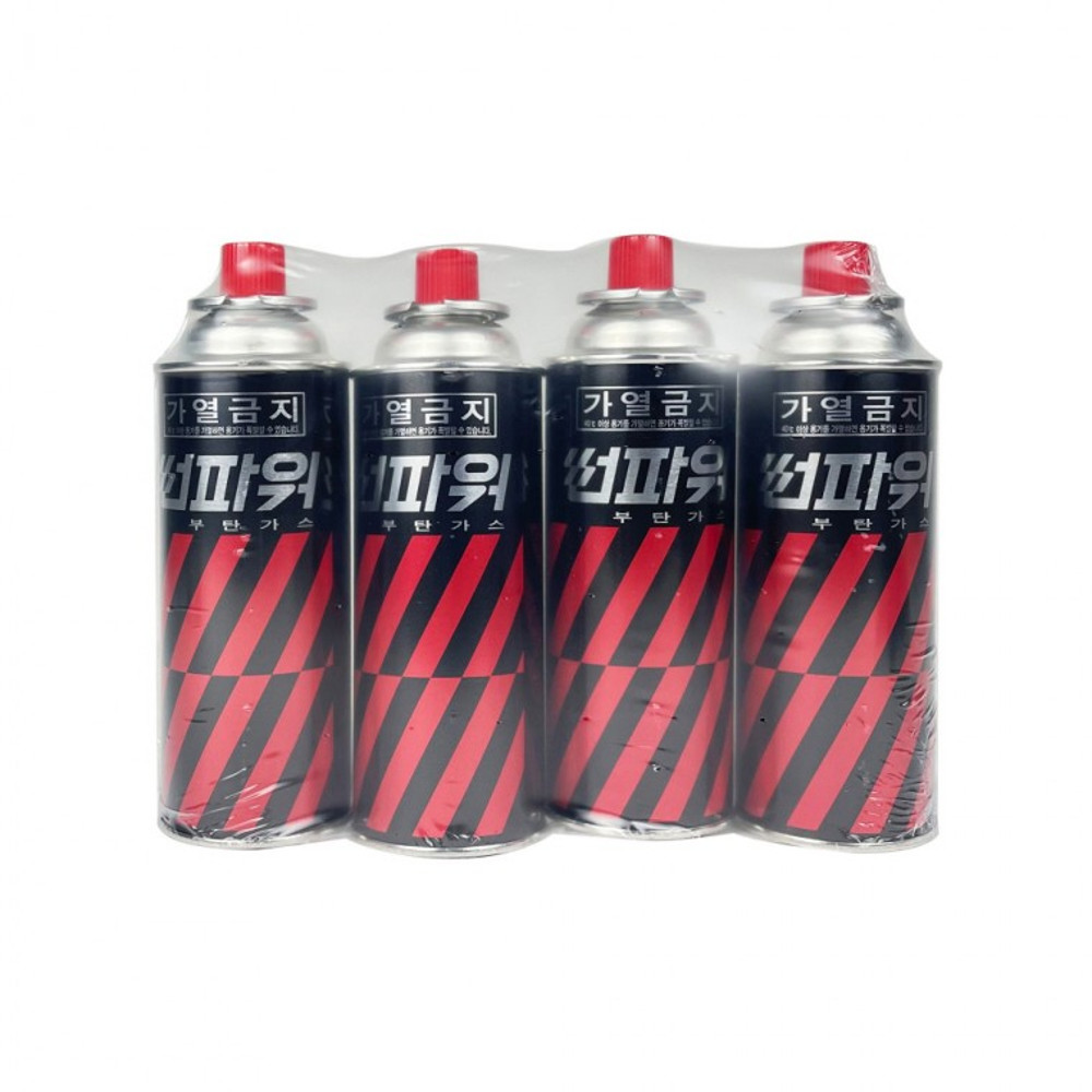 ●썬파워부탄가스4입