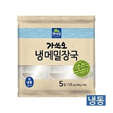 ▷메밀장국300g*5입(면사랑)