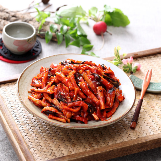 ●무말랭이무침4kg(반찬단지)선주문