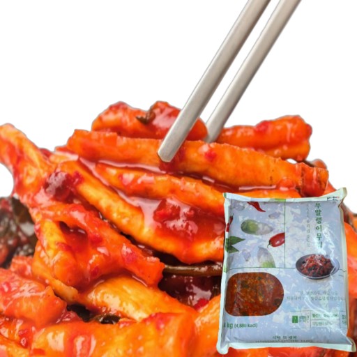 ●무말랭이무침4kg(반찬단지)선주문